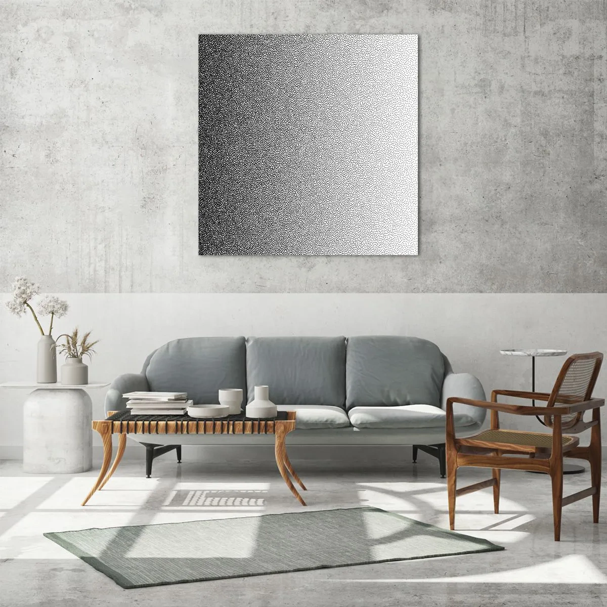 Obraz na skle - Směrem ke světlu - 60x60 cm