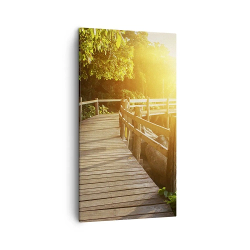 Obraz na plátně - Další zatáčka, další zázraky - 45x80 cm