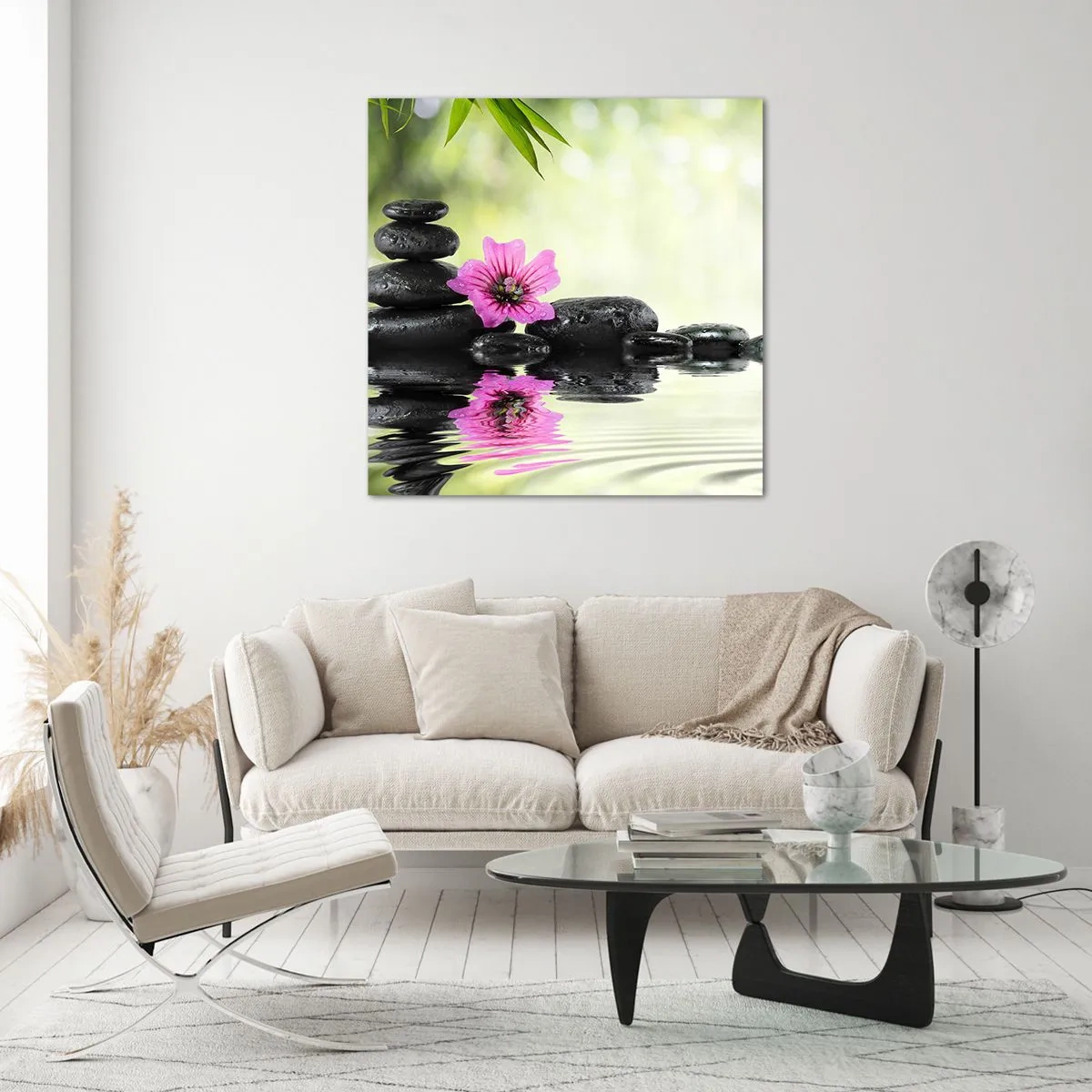 Obraz na skle - Čas pro duši - 70x70 cm
