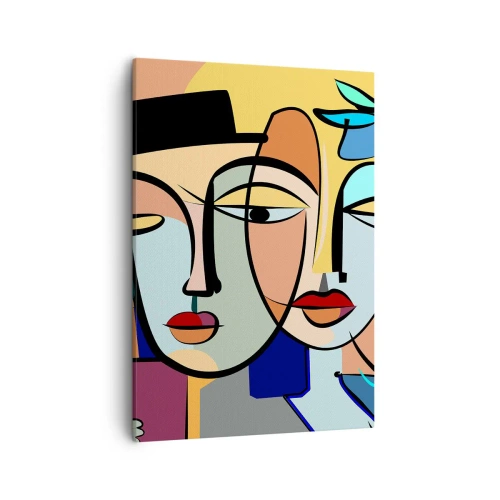Obraz na plátně - Picassovo randez vous - 50x70 cm