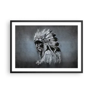 Plakát v černém rámu - Návrat k základům - 70x50 cm