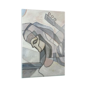 Obraz na skle - V moci hudby - 50x70 cm