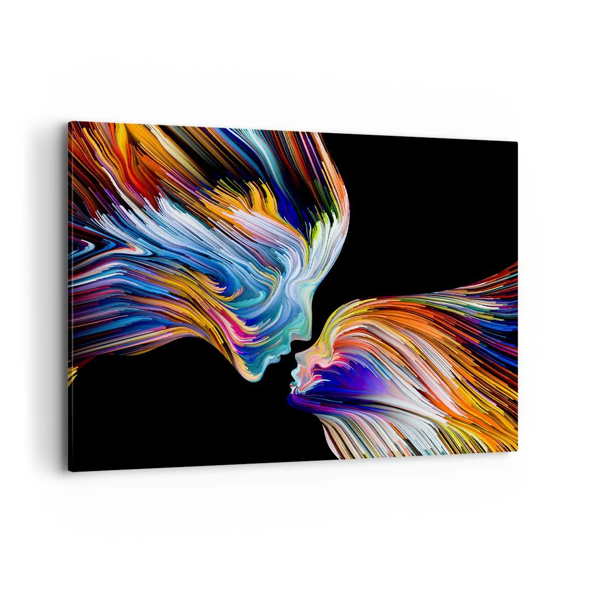 Obraz na plátně - Fúze energie a světla - 120x80 cm