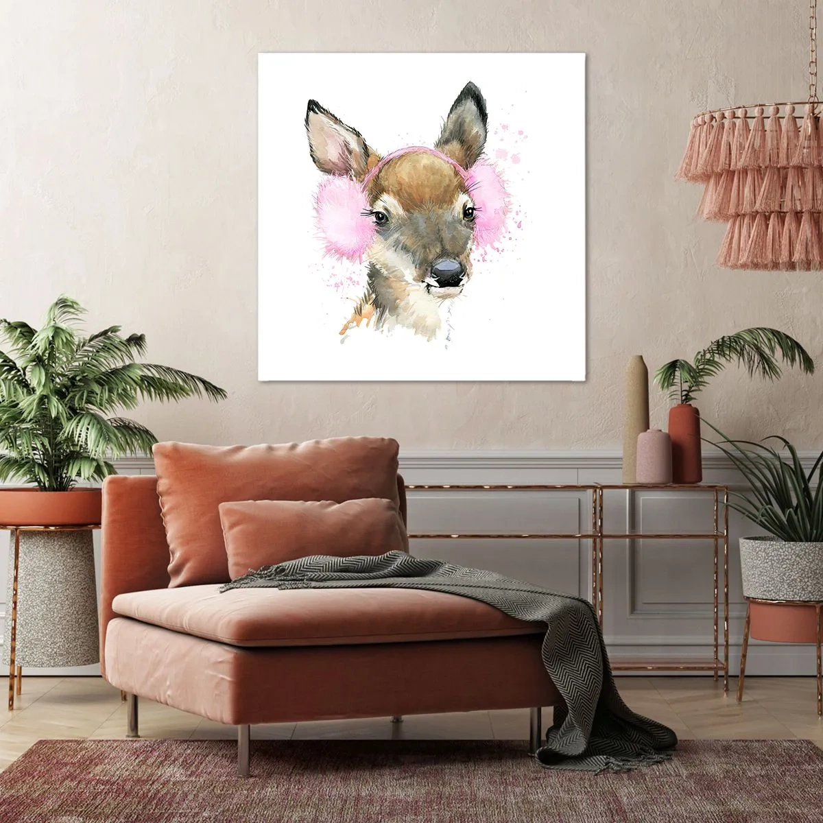 Obraz na plátně - A mráz už není tak hrozný - 70x70 cm
