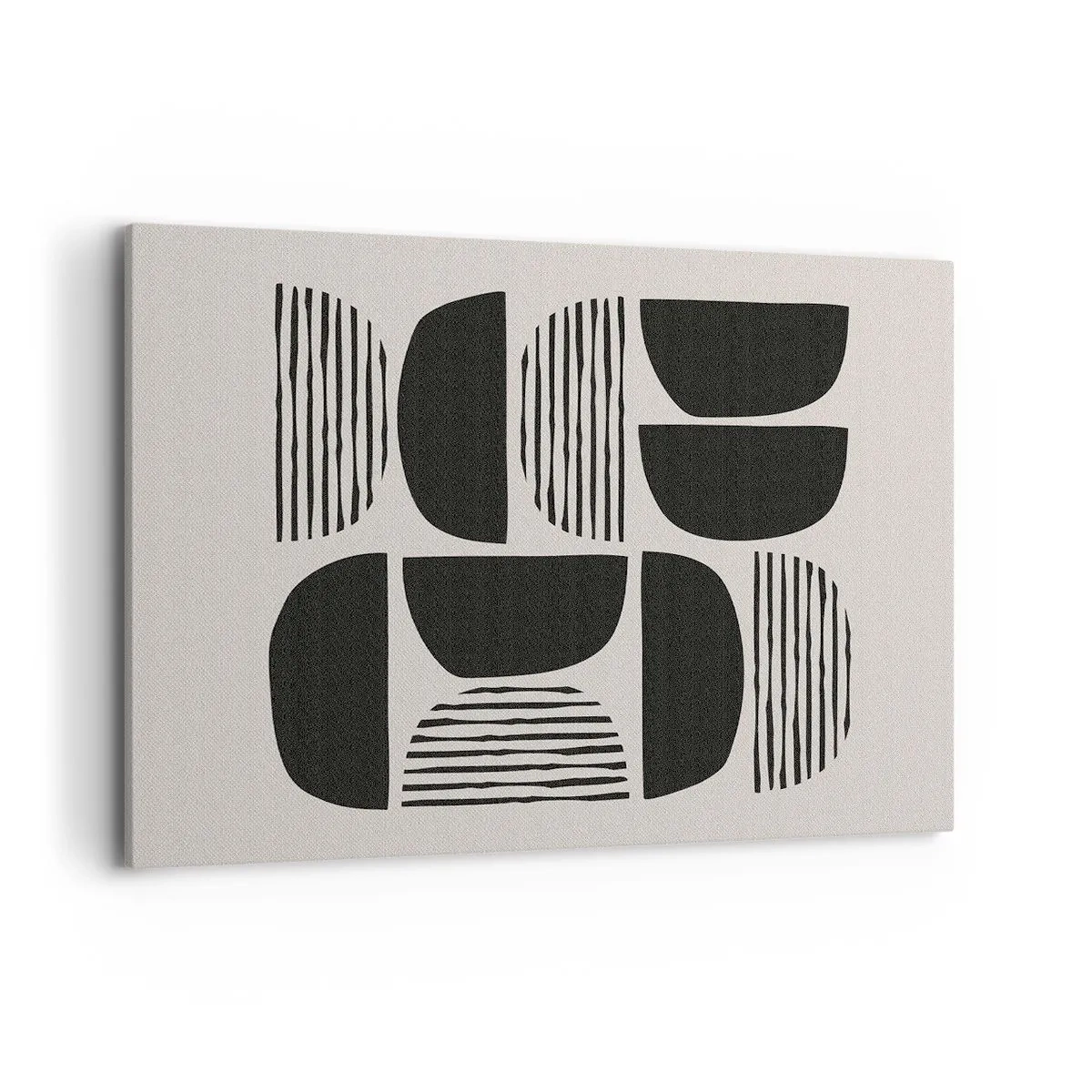 Obraz na plátně - Polovičaté soustavy - 120x80 cm