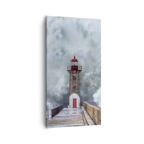 Obraz na plátně - Hukot vody, šum větru - 55x100 cm