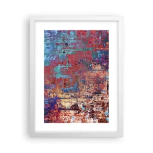 Plakát v bílém rámu - Paměť a zapomnění - 30x40 cm