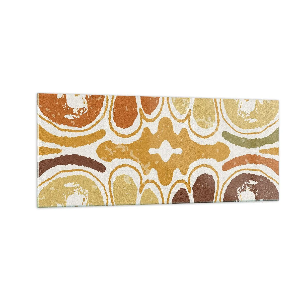 Obraz na skle - Sentimentální abstrakce - 100x40 cm