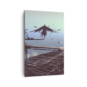 Obraz na plátně - Ikaros věčně živý - 80x120 cm