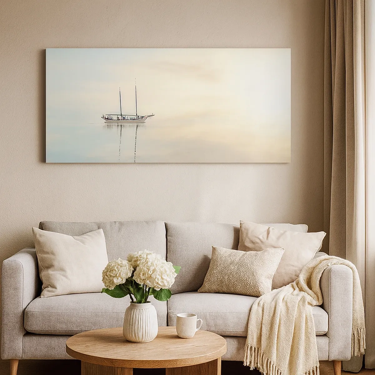 Obraz na plátně - V moři ticha - 30x30 cm