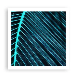 Plakát - Textura zeleně - 60x60 cm