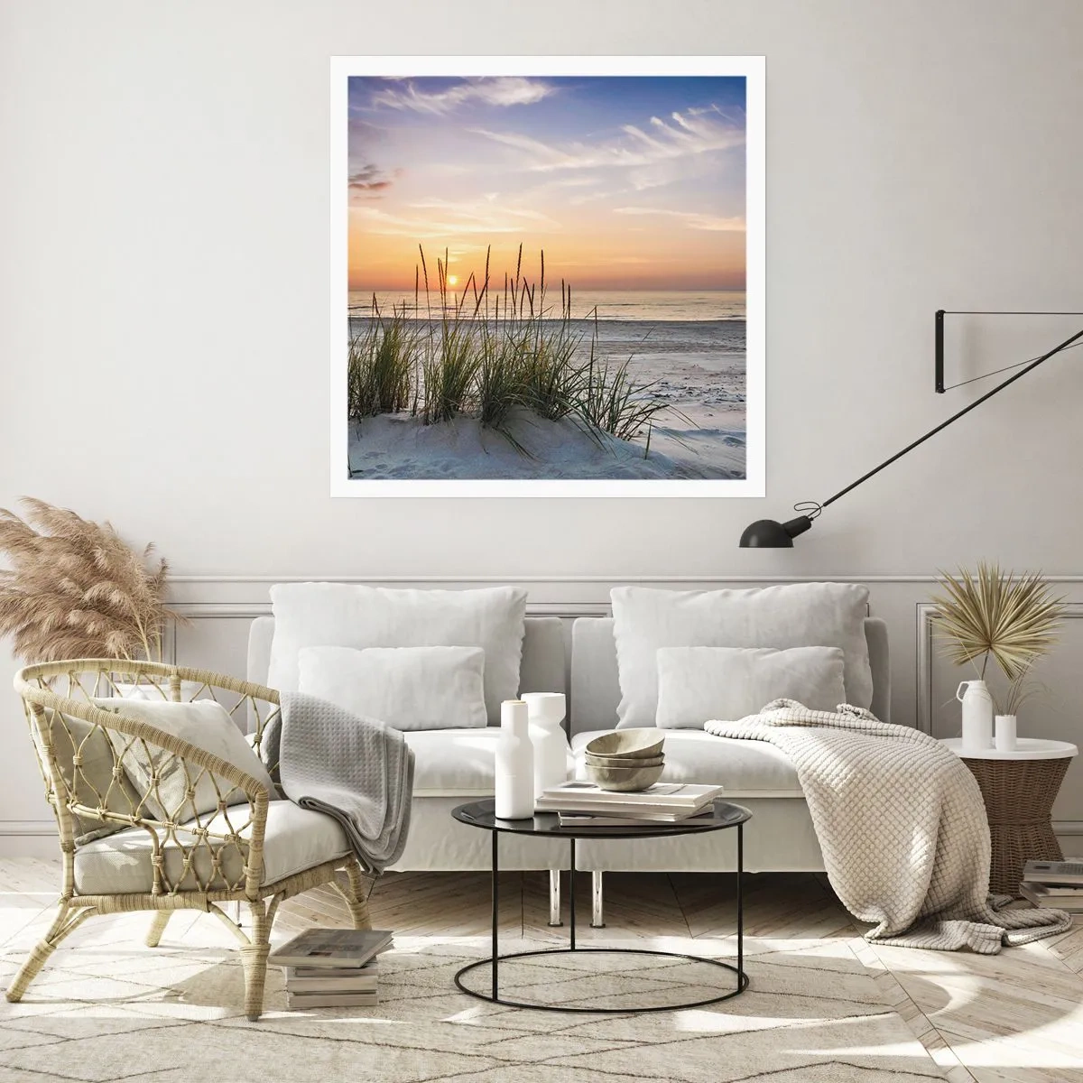 Plakát - Podívej se, představ si a pociť - 60x60 cm