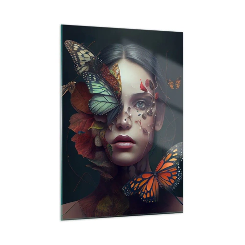Obraz na skle - Nádherná metamorfóza - 50x70 cm