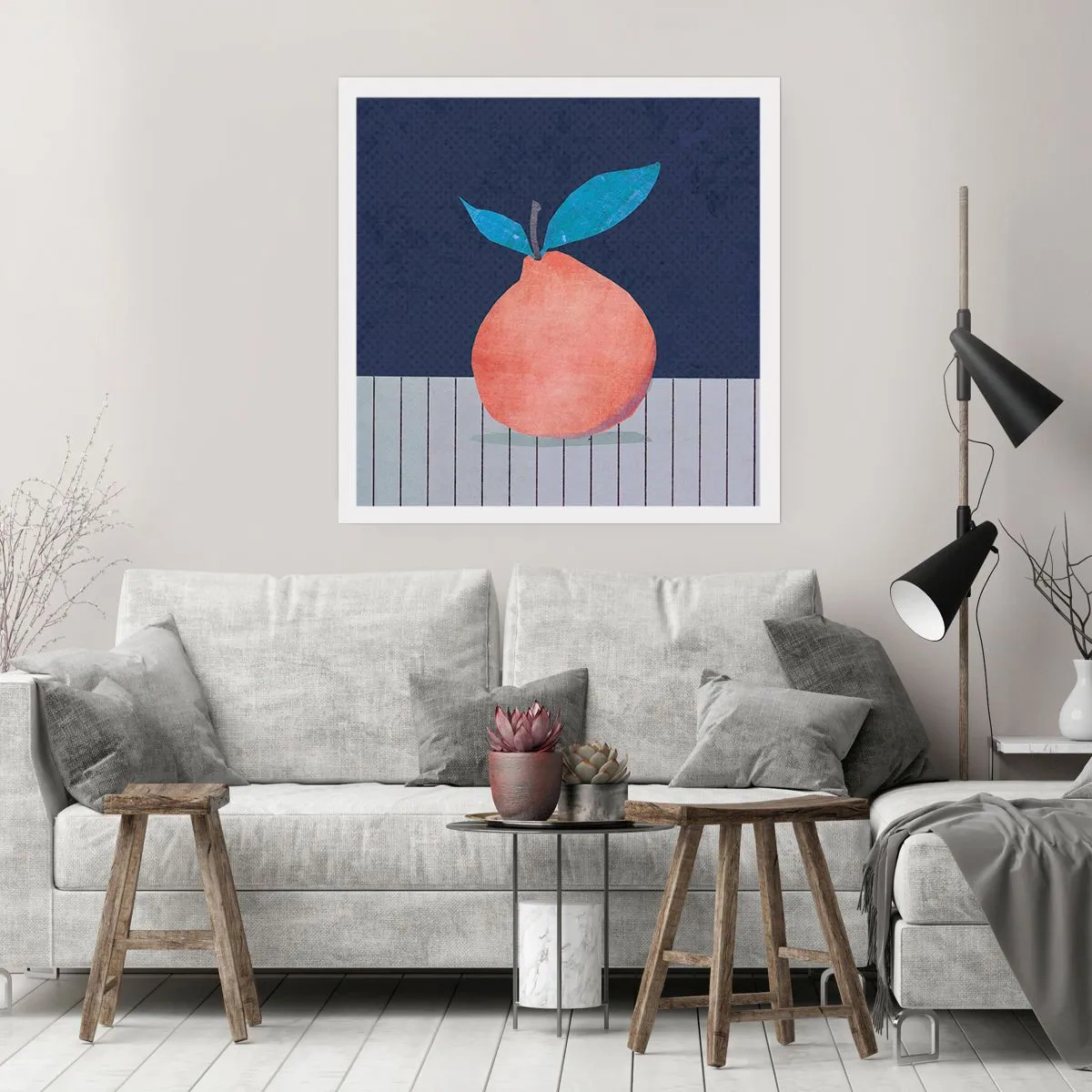 Plakát - Konvexita a rovina - 50x50 cm