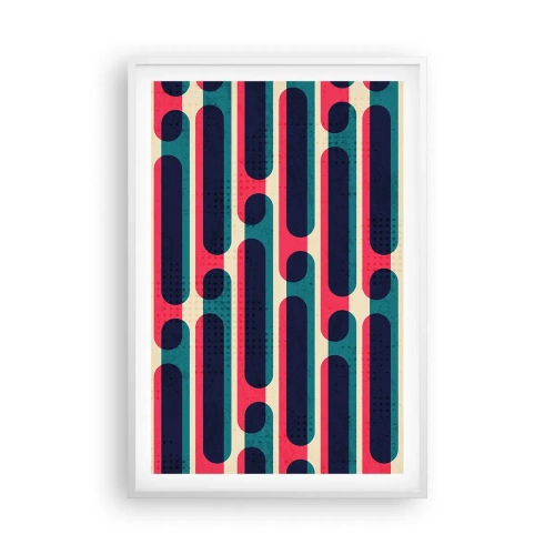 Plakát v bílém rámu - Dovnitř a dopředu - 61x91 cm