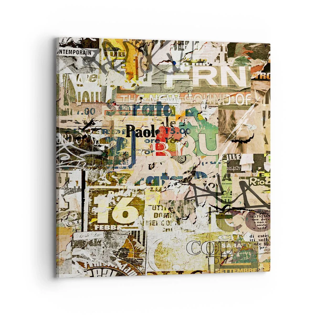 Obraz na plátně - Och, děje se to… - 70x70 cm