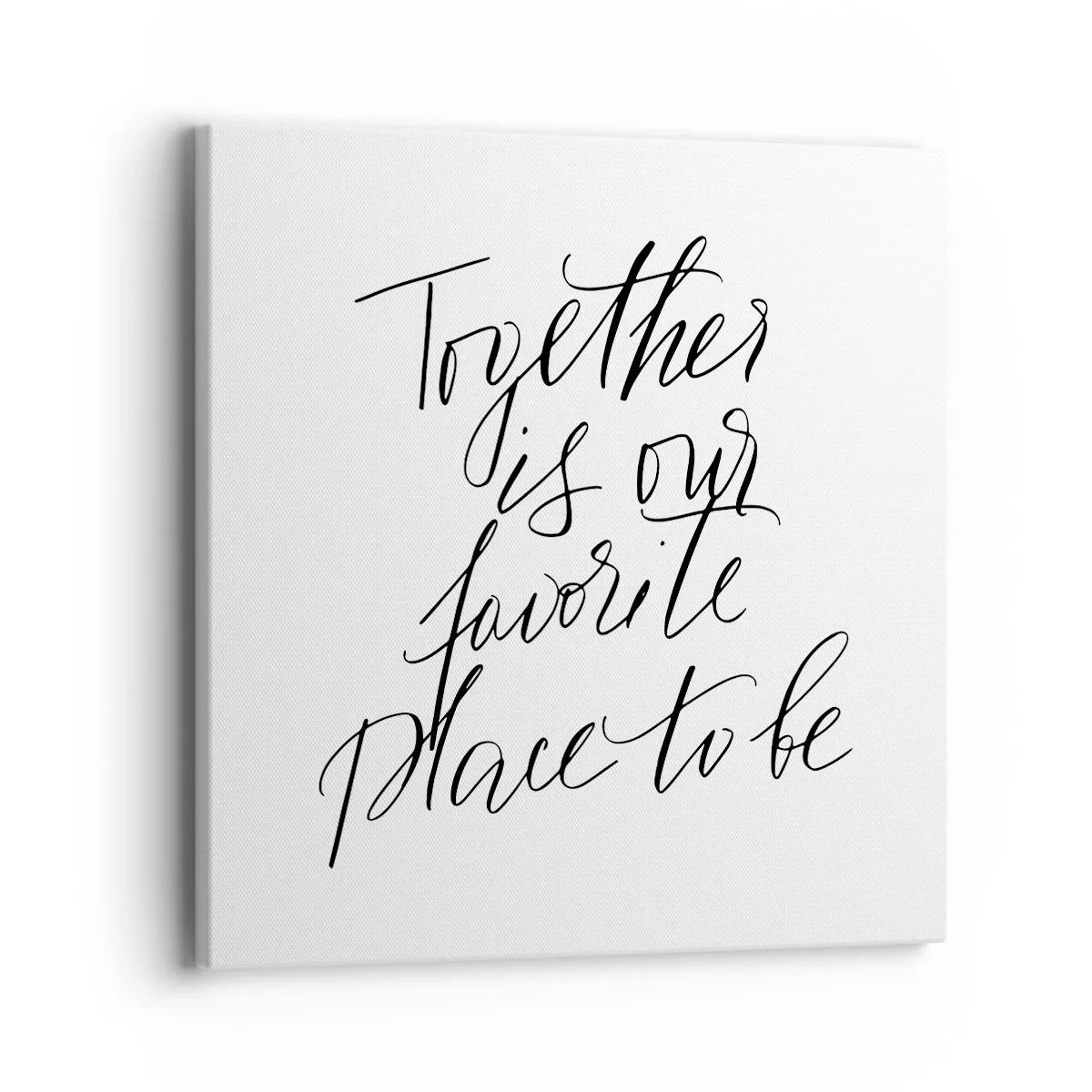 Obraz na plátně - Cítíte to také? - 40x40 cm