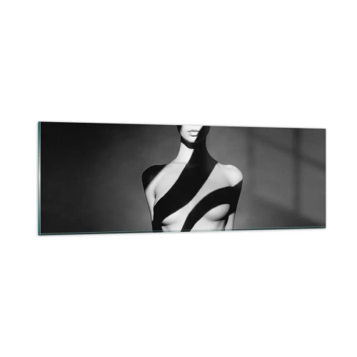 Obraz na skle - V záři i ve stínu - 90x30 cm