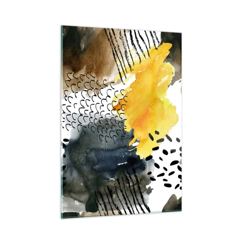 Obraz na skle - Setkání živlů - 50x70 cm