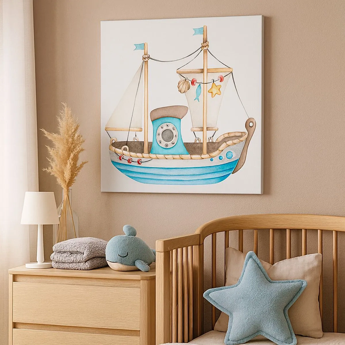 Obraz na plátně - Ahoj, dobrodružství! - 30x30 cm