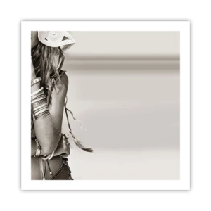 Plakát - Jako dívka - 60x60 cm