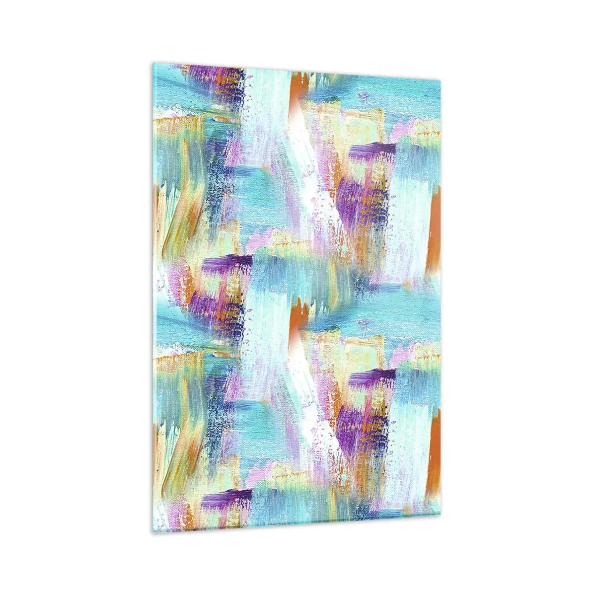 Obraz na skle - Pohodové střídavé cákance - 80x120 cm