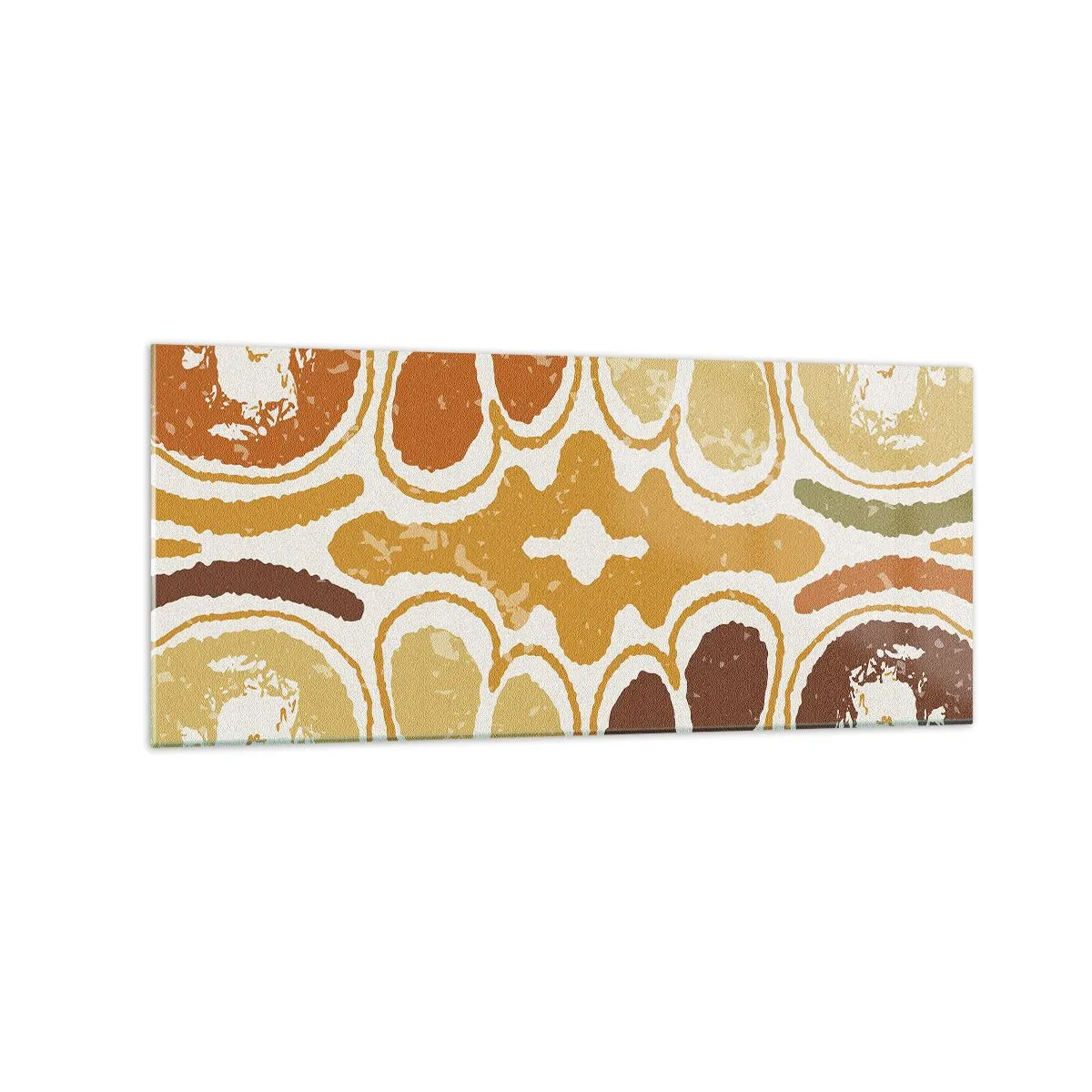 Obraz na skle - Sentimentální abstrakce - 120x50 cm