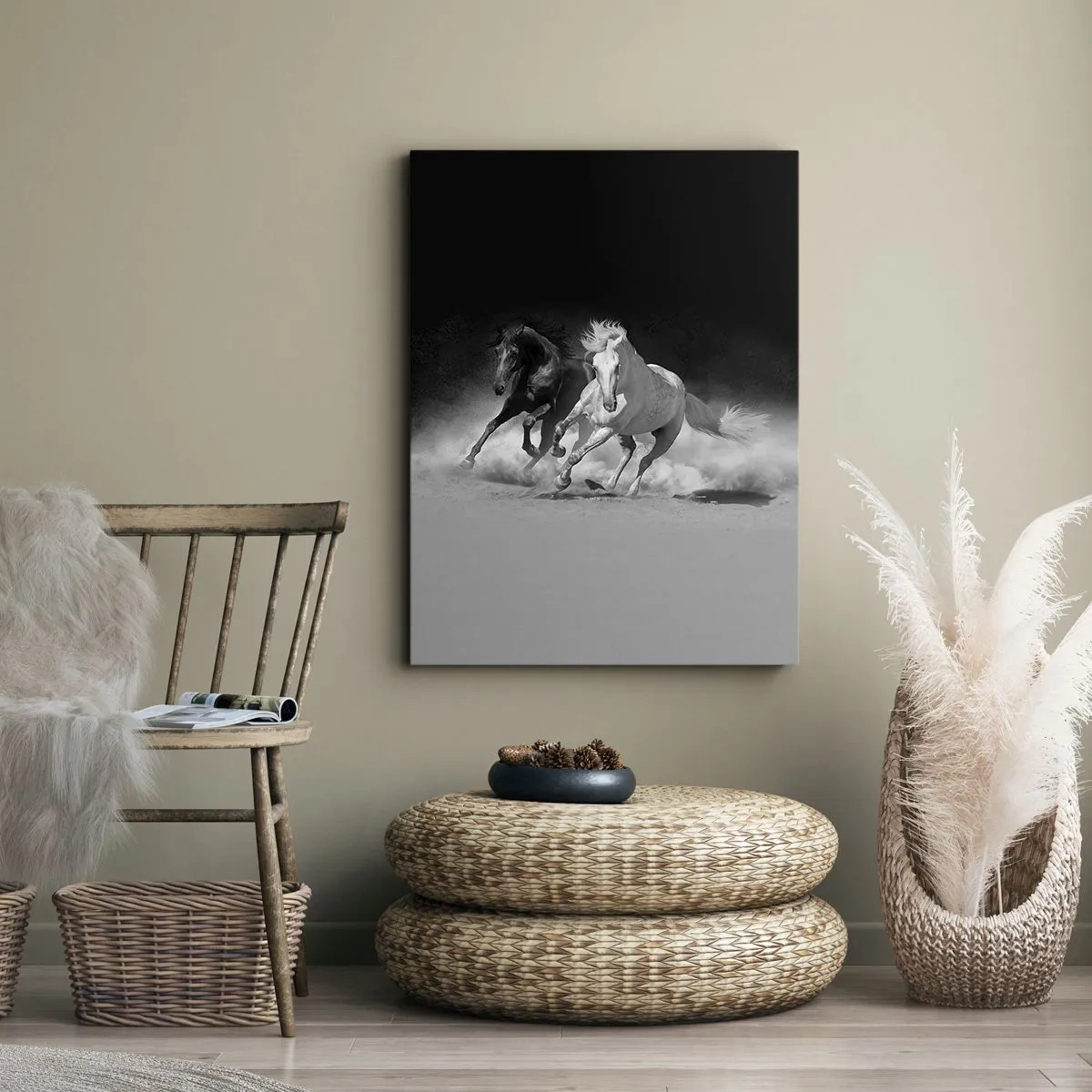 Obraz na plátně - Cval svobody - 55x100 cm