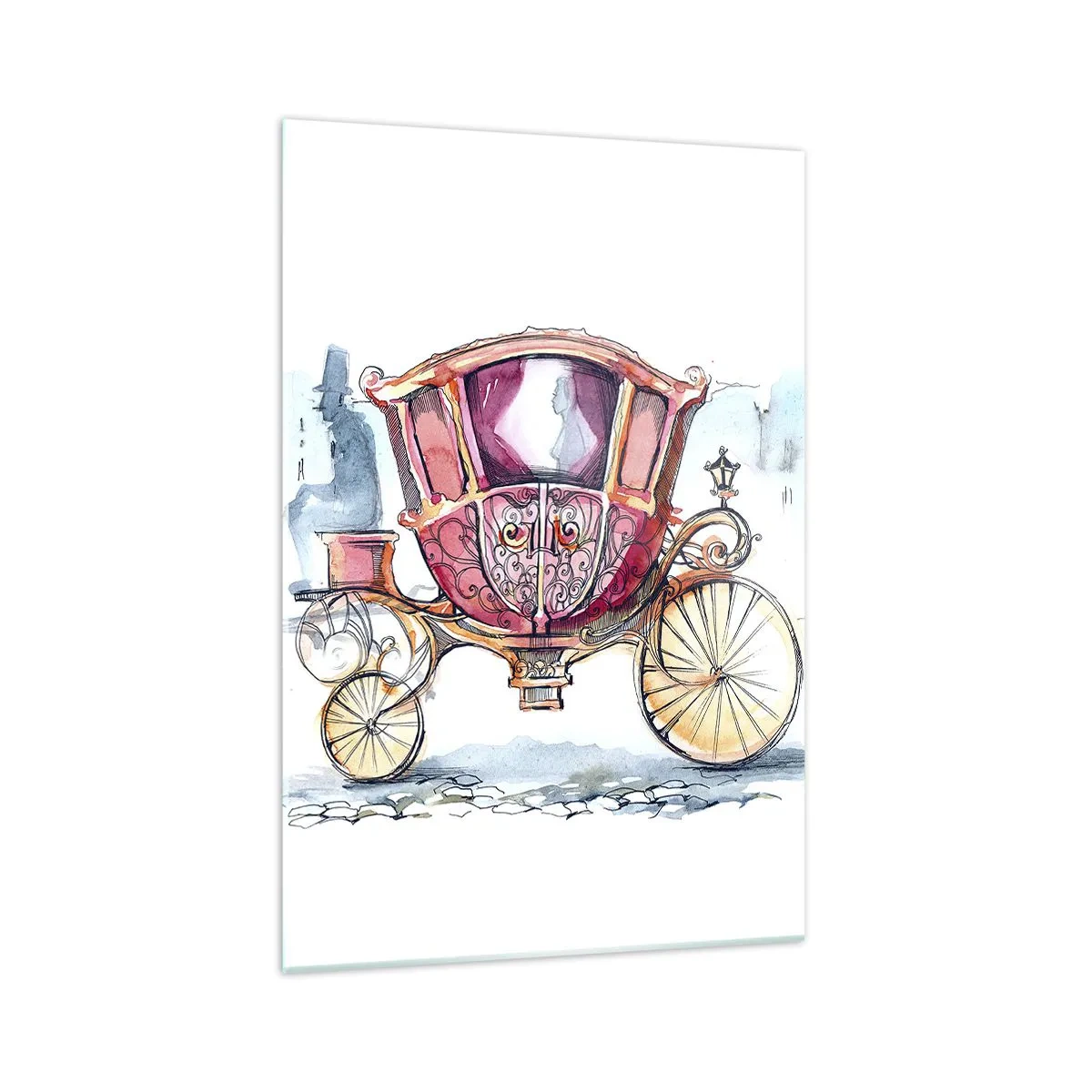 Obraz na skle - Na svatbu nebo na ples? - 70x100 cm