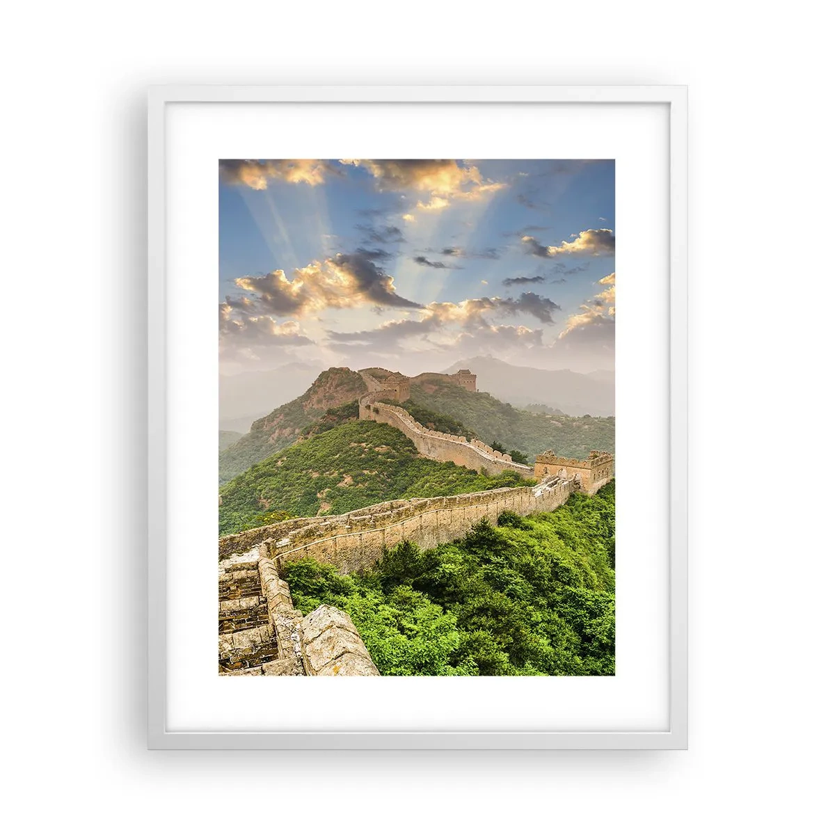 Plakát v bílém rámu - Nepomíjející velikost - 40x50 cm