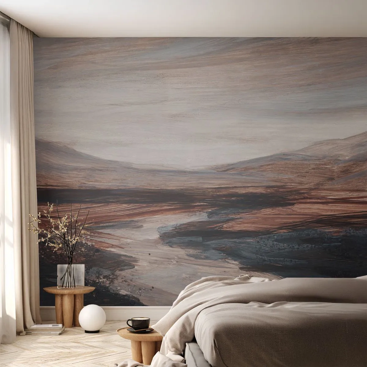 Fototapeta Premium Sand - Klidné údolí - Krajina, Krajina, Kus - 250x175 cm
