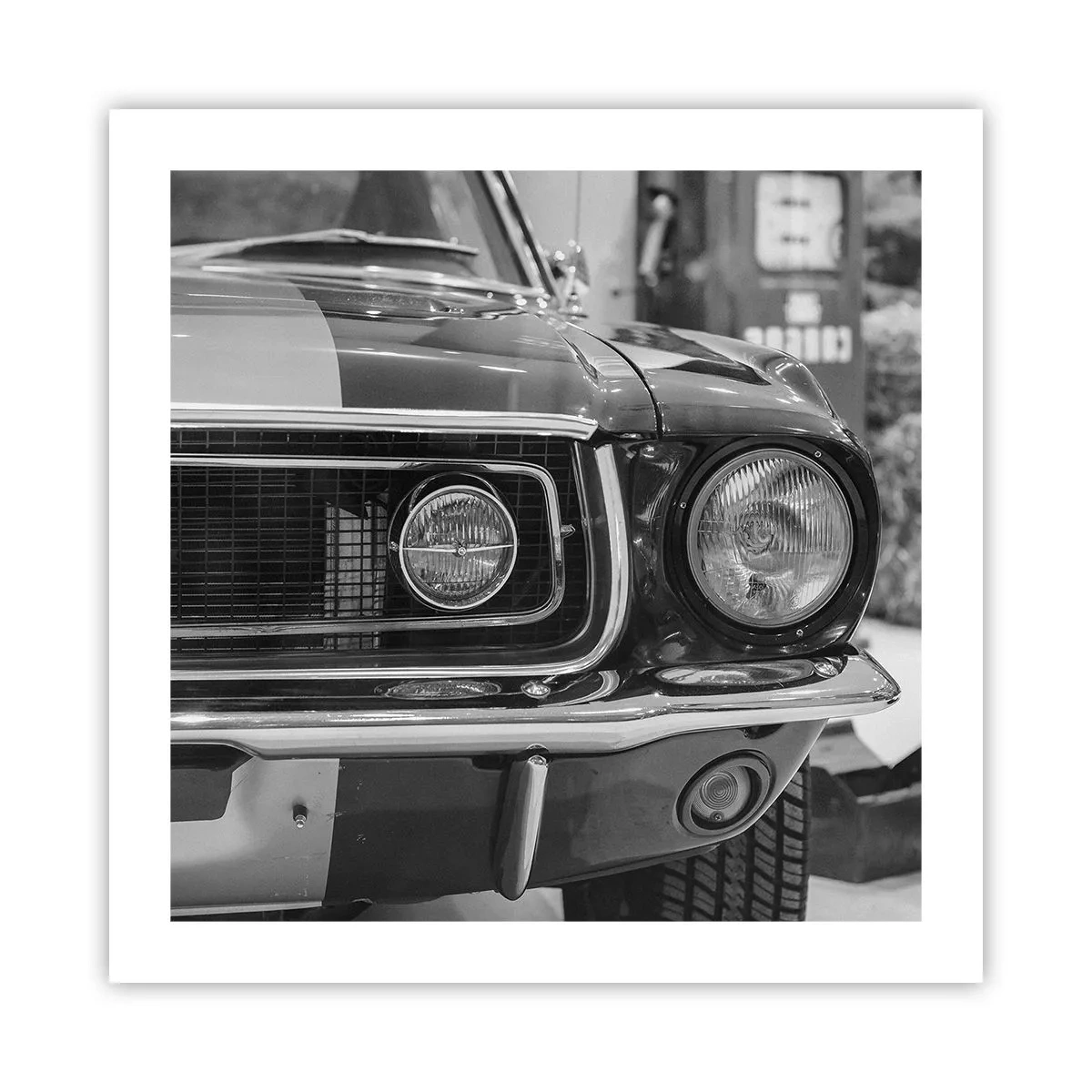 Plakát - Divoká jízda - 50x50 cm