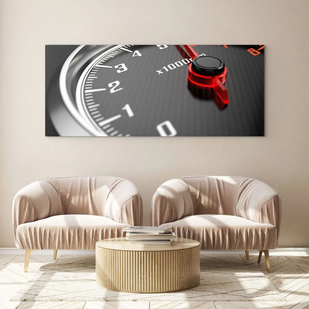 Obraz na skle - Šlápni na to - 160x50 cm