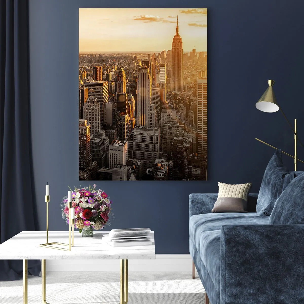 Obraz na skle - Růst na slunci - 50x70 cm