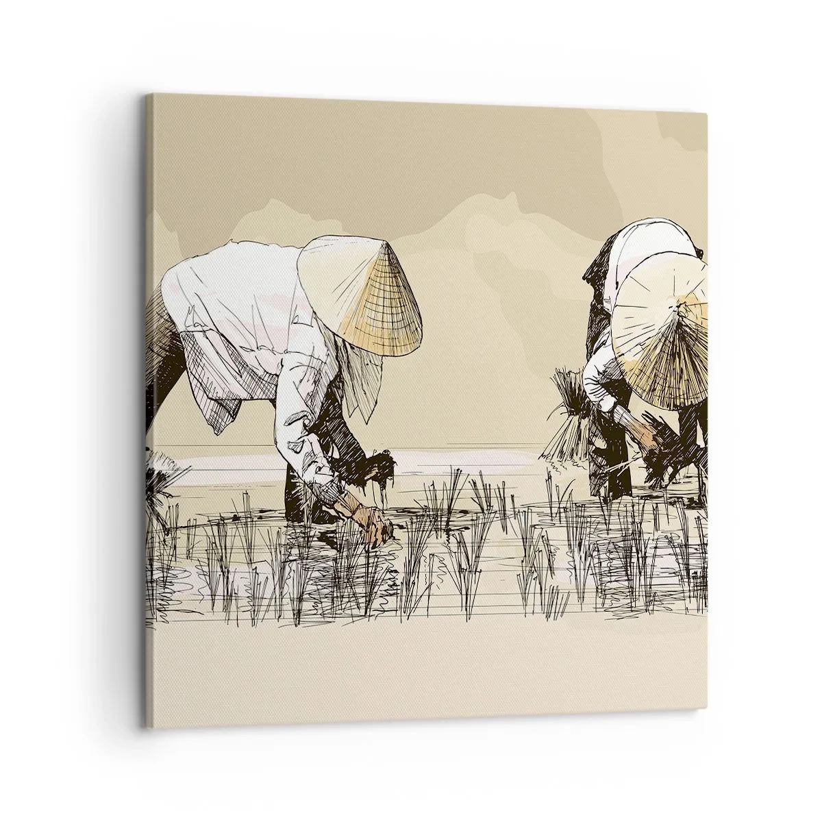 Obraz na plátně - Úspěšná sklizeň - 60x60 cm