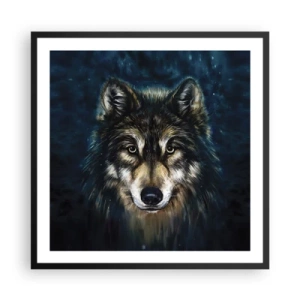 Plakát v černém rámu - Alfa? A omega - 60x60 cm