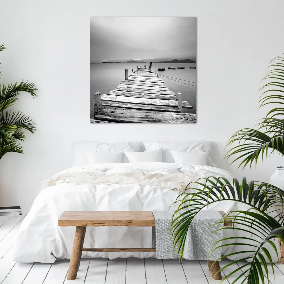 Obraz na plátně - Za horami, za moři - 60x60 cm