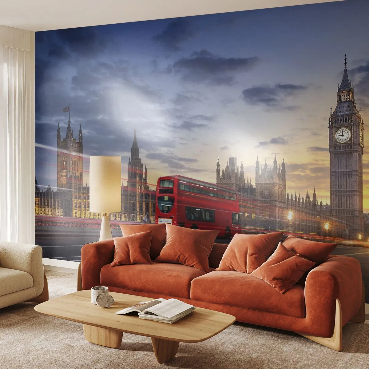 Fototapeta Premium Canvas - Zvláštní znaky - Město, Londýn, Architektura - 300x210 cm