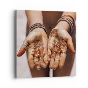 Obraz na plátně - Dárek pro tebe - 30x30 cm