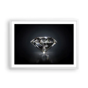 Plakát v bílém rámu - Best girls friend - 70x50 cm