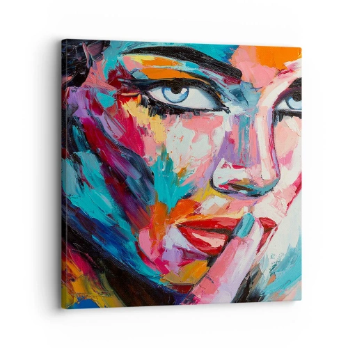Obraz na plátně - Naše první tajemství - 30x30 cm