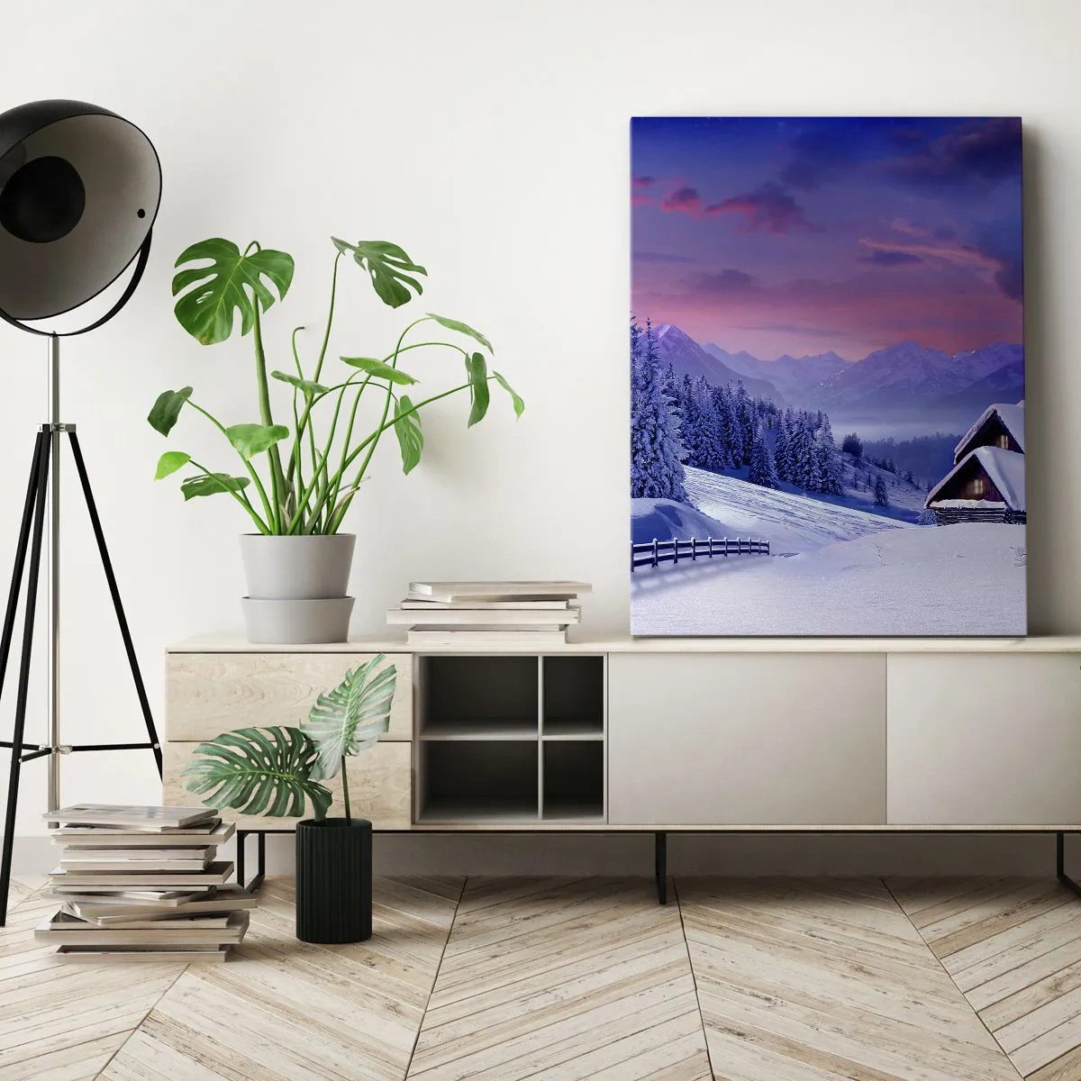 Obraz na plátně - Tichá noc - 50x70 cm