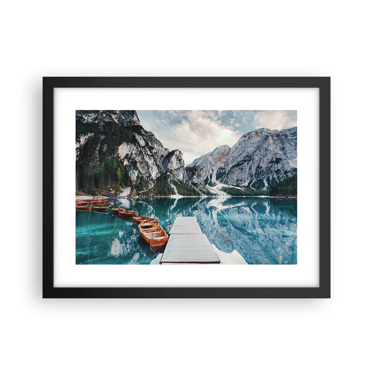 Plakát v černém rámu - Ukážeme vám krásu - 40x30 cm