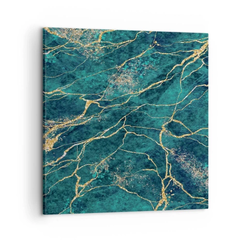 Obraz na plátně - Zlatá žíla - 60x60 cm