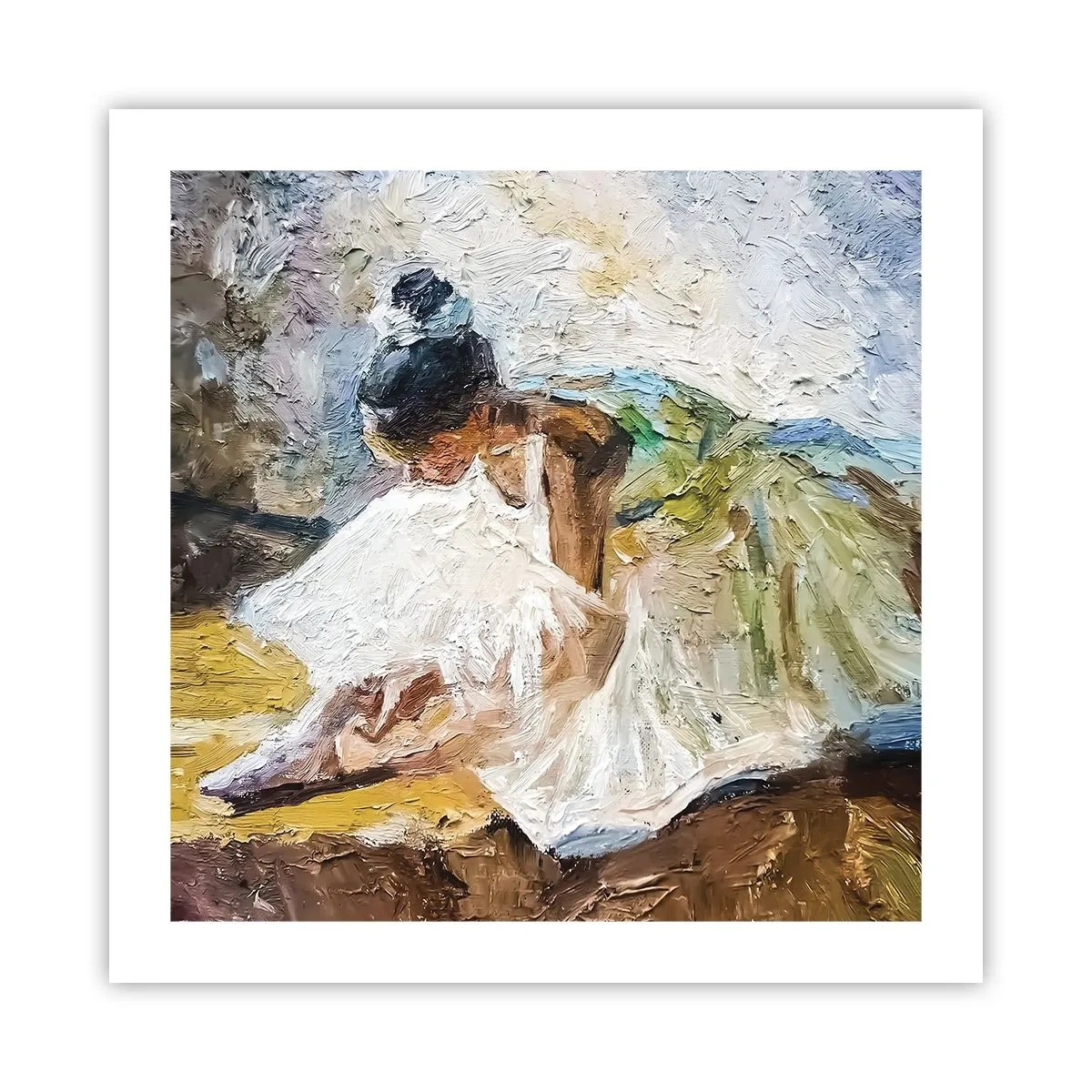Plakát - Z Degasova obrazu - 50x50 cm