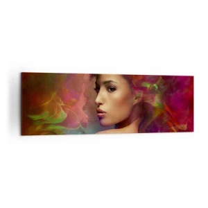 Obraz na plátně - Krásnější než duha, jemnější než mlha - 160x50 cm