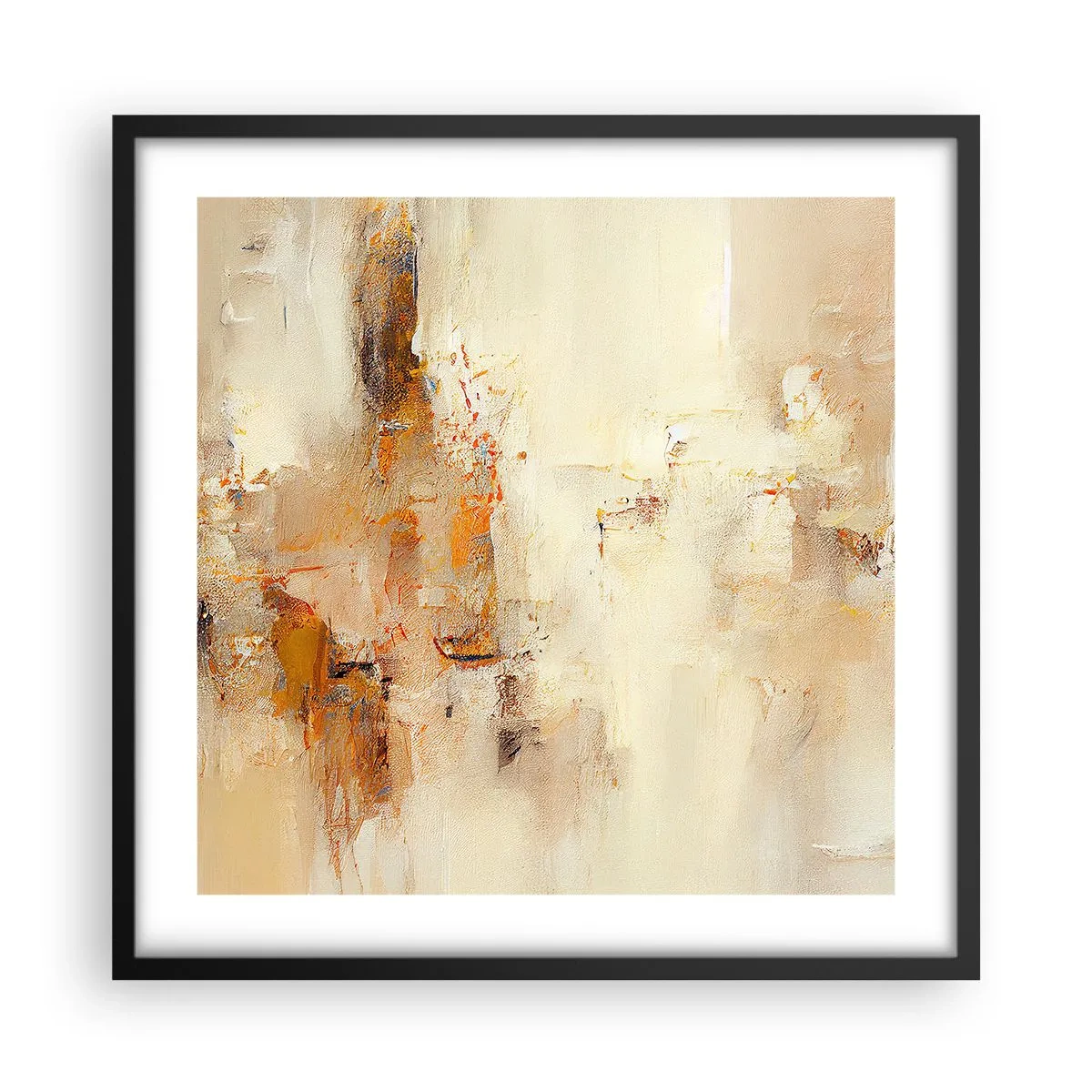 Plakát v černém rámu - Duše jantaru - 50x50 cm