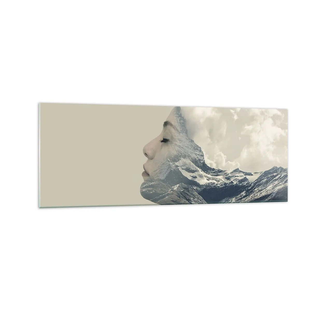 Obraz na skle - Krása živlů - 140x50 cm