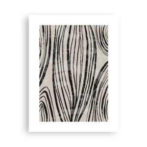 Plakát - Močál s liniemi - 30x40 cm