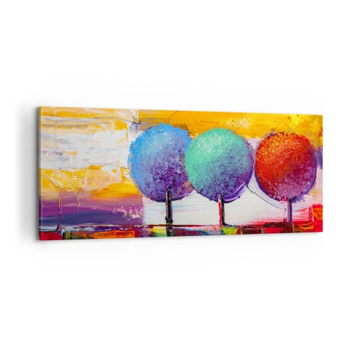 Obraz na plátně - Do třetice všeho dobrého - 100x40 cm